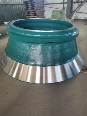 স্যান্ডভিক H3800 4800 CH440 CS440 HP300 Metso জন্য শঙ্কু পেষণকারী ম্যাঙ্গানিজ কাস্টিংস ম্যান্টল বোল লাইনার স্যুট