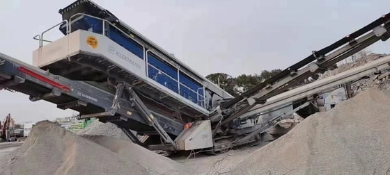 পোর্টেবল রক ব্যবহৃত মোবাইল ক্রাশার MR110 Z EVO2 ট্র্যাক 2018 সালে তৈরি