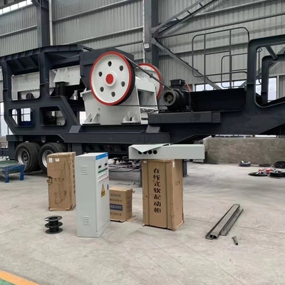 PEW1100 300Kw পোর্টেবল ক্রাশিং প্ল্যান্ট ক্রাশার নির্মাণ মেশিন খনির এবং কোয়ারিতে