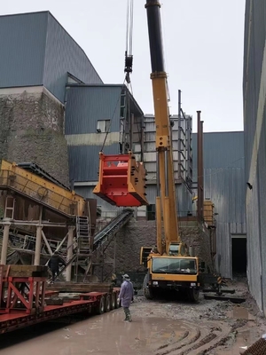 রিভারস্টোন বেসাল্ট চোয়াল পেষণকারী 250Kw চুনাপাথর পেষণকারী সরঞ্জাম