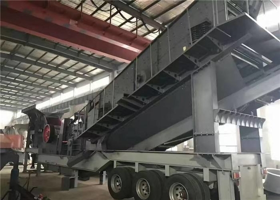 230 T/H সম্পূর্ণ স্ক্রীনিং এবং ক্রাশিং ইকুইপমেন্ট লৌহ আকরিক 750×1060 ট্র্যাকড ইমপ্যাক্ট ক্রাশার