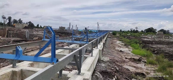 রাবার ফিক্সড ট্রান্সফার বেল্ট পরিবাহক তাপ প্রতিরোধী সর্বজনীন পরিবহন ব্যবস্থার জন্য