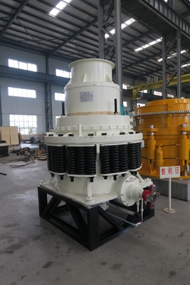 সেকেন্ডারি গ্রানাইট শঙ্কু পেষণকারী মেশিন PYB1200 আকরিক স্প্রিং টাইপ