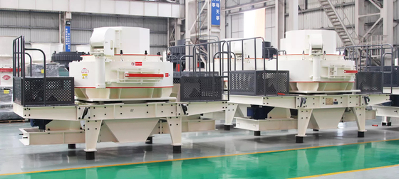 160Kw 540 TPH স্যান্ড মেকার মেশিন, কোয়ার্টজ স্টোন VSI ভার্টিক্যাল শ্যাফট ইম্প্যাক্টর