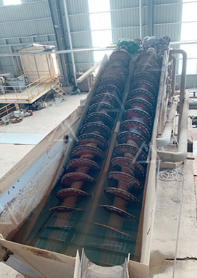 250 TPH 2*15Kw ভাইব্রেটিং স্ক্রীন মেশিন সূক্ষ্ম বালি পুনরুদ্ধার এবং পানি নিষ্কাশন