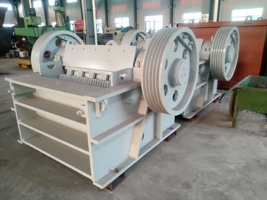 37Kw চোয়াল পেষণকারী মেশিন PE400*600 বড় ক্ষমতা কোয়ারি রক পেষণকারী