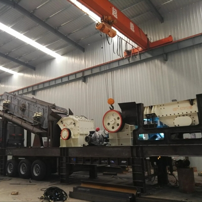 ব্যবহৃত মোবাইল পেষণকারী মেশিন PF1010 60 TPH